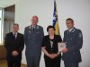 Predsjedateljica Dušanka Majkić i zamjenik predsjedateljice Zajedničkog povjerenstva  za obranu i sigurnost, Šefik Džaferović primili u oproštajni posjet zamjenika komandanta NATO štaba u Sarajevu